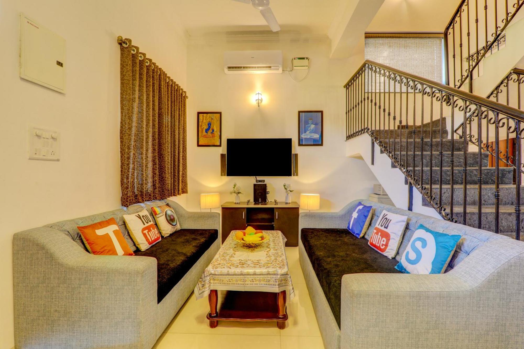 Ludo Private Pool Villa, Wifi-Caretaker-Parking, North Goa Baga Εξωτερικό φωτογραφία